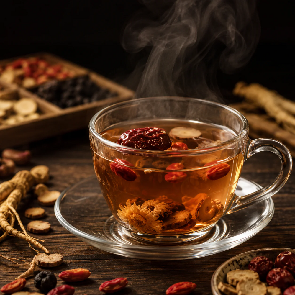 Last Day 49% OFF🔥Ginseng Five Treasure Tea