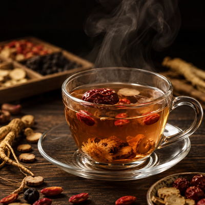 Last Day 49% OFF🔥Ginseng Five Treasure Tea